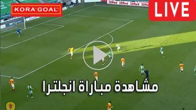 مشاهدة مباراة انجلترا بث مباشر England Live